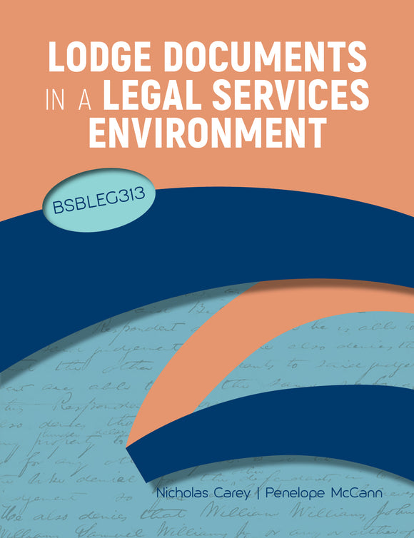 Lodge Documents in a Legal Services Environment