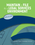 Maintain a File in a Legal Services Environment