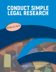Conduct Simple Legal Research