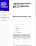 Facilitate Customer Awareness of the Australian Financial System