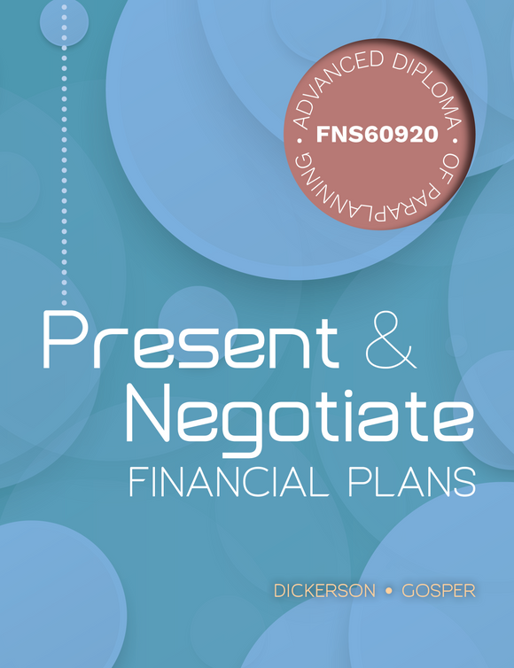 Present and Negotiate Financial Plans